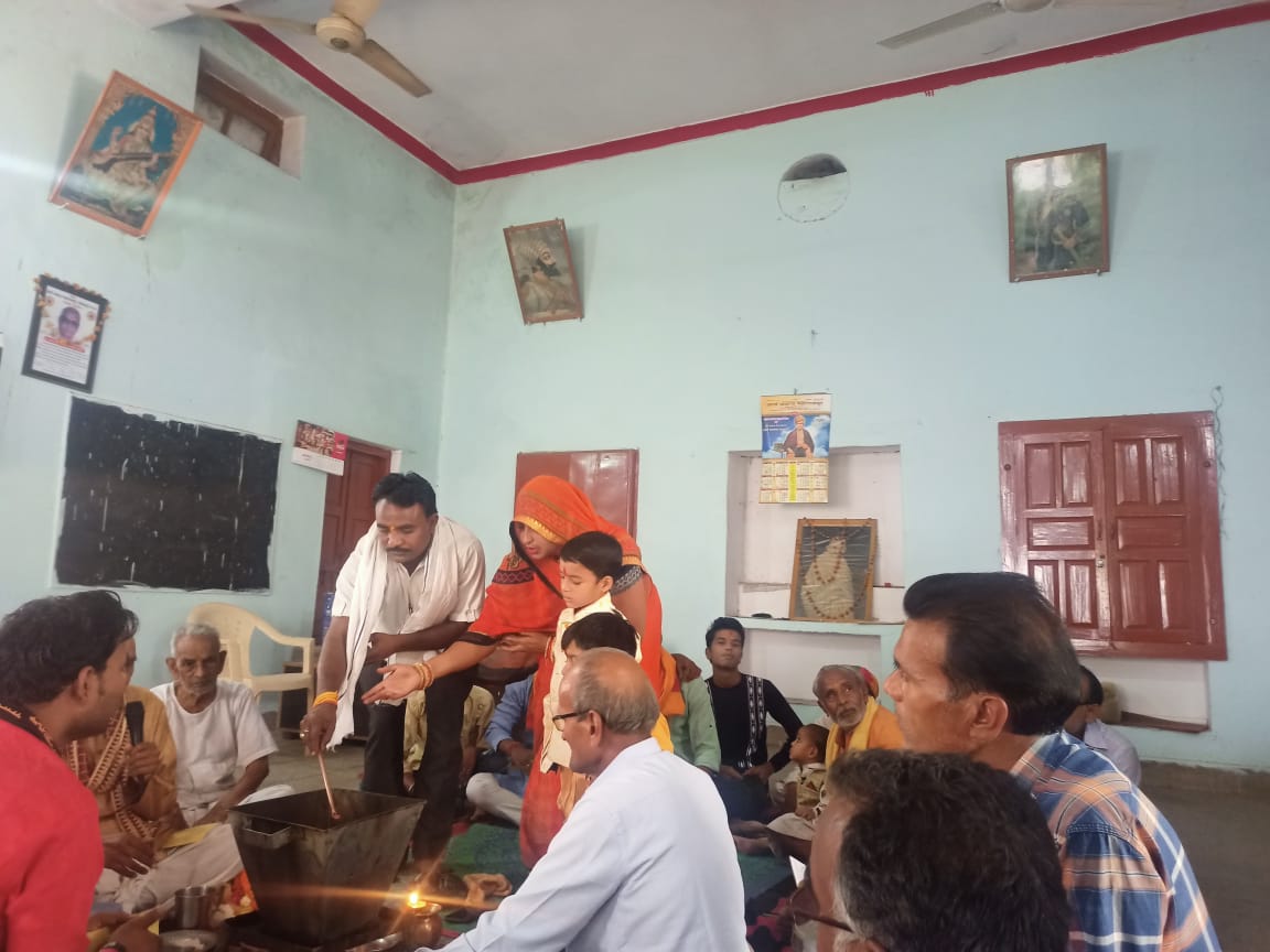 आर्य समाज महाराजपुर में आयोजित श्री राम नवमी के पावन पर्व पर यज्ञ एवं विचार गोष्ठी